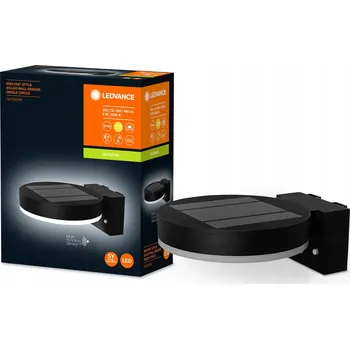 Venkovní osvětlení Venkovní nástěnné svítidlo Ledvance černé, integrovaný LED zdroj 6 W