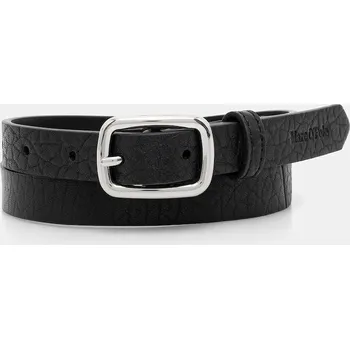 Módní doplněk Kožený pásek Marc O'Polo 5000009100 černá 99X, vel. 75
