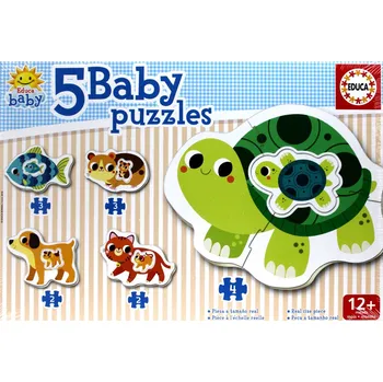 Puzzle Puzzle Educa 14 dílků Puzzle 2-4 Domácí zvířata G3