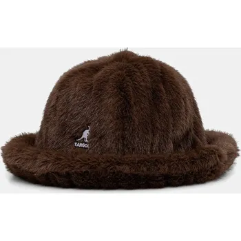 Klobouk Klobouk Kangol FAUX FUR CASUAL hnědá barva, K4190ST.BD204 88X, vel. S