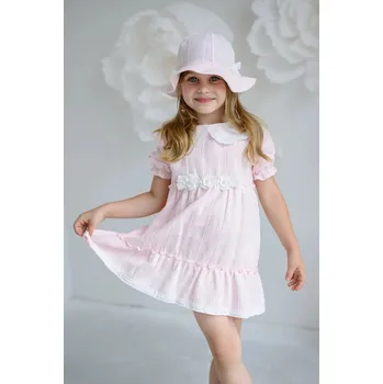 Klobouk Dětský bavlněný klobouk Jamiks KORDELIA KORDELIA.Na.gl.JLH014.G růžová 30X, vel. 48