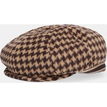Módní doplněk Bekovka Kangol BLOCK ZIG K5472.BR204 hnědá 88X, vel. M