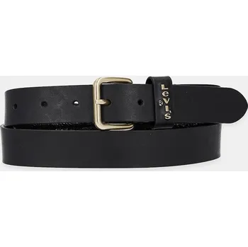Opasek Kožený pásek Levi's 37460.0052 černá 99X, vel. 100
