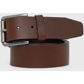 Opasek Kožený pásek BOSS Joris_Sz40 pánský, hnědá barva 50491889 89A, vel. 95