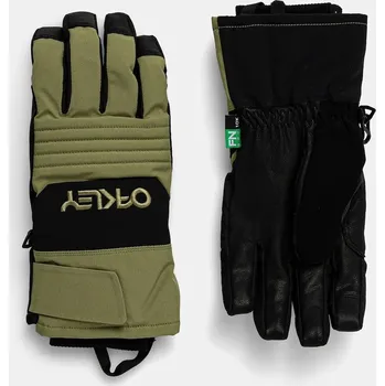 Módní doplněk Rukavice Oakley B1B FOS901034 zelená 81X, vel. M
