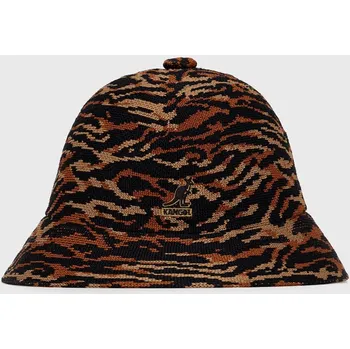 Klobouk Klobouk Kangol hnědá barva, K3411.TT263-TT263 89X, vel. M