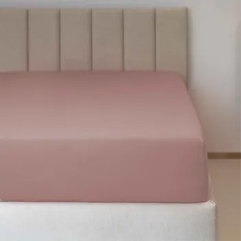 Prostěradlo Prostěradlo jersey č.68 starorůžová 140x200