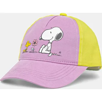 Kšiltovka Dětská bavlněná kšiltovka United Colors of Benetton 6LDDGA01B.P.Seasonal růžová 34X, vel. 52