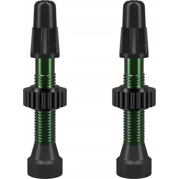 ventilky Bezdušové ventilky WTB TCS Tubeless Presta zeleno-černé 34 mm 2 ks