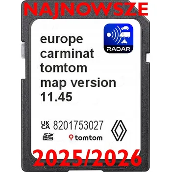 Bezpečnostní kamera Mapa navigace Evropy Renault Megane Clio Laguna Scenic Espace Koleos – SD karta