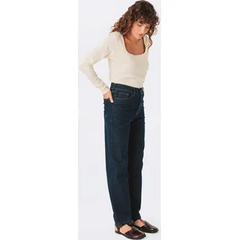 Dámské kalhoty SKFK Ania Trousers F25DK DARK DENIM 36