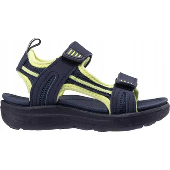 Dívčí sandály Martes dětské sandály textilní černé velikost 22