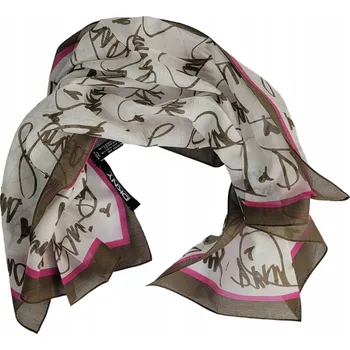 Šátek DKNY hedvábný šátek