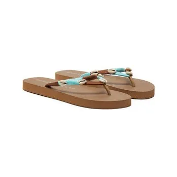 Dámské žabky Žabky Banana Moon Nilulu Seaside Hnědá 38_39