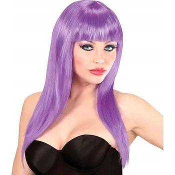 Karnevalová paruka Widmann paruka dlouhé vlasy s ofinou