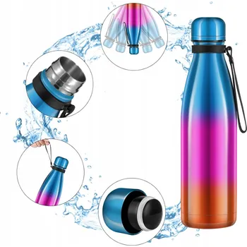 Termoska Termoska Newdora z z nerezové oceli 500 ml Bez BPA + kartáč