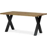 DS-X160 DUB - Jídelní stůl 160x90cm, masiv, dub, DS-X160 DUB