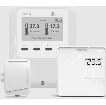 TECH Controllers EU-WiFi OT - AKCIA - Izbový regulátor s komunikáciou OpenTherm + WiFi biely