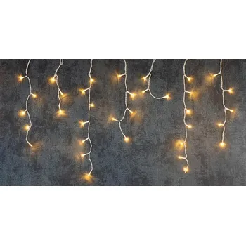 Vánoční dekorace Řetěz MagicHome rampouchy, 200 LED teplá bílá, MULTI CONNECT, 230 V, exteriér, 5m