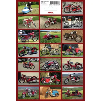 samolepka Samolepky motorek značky JAWA