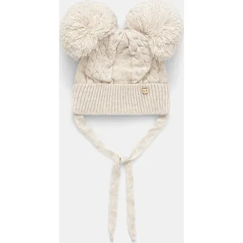 Čepice Dětská čepice Jamiks DIEDRE IVA DIEDRE.IVA.N.g.JZI072.K béžová 01X, vel. 44