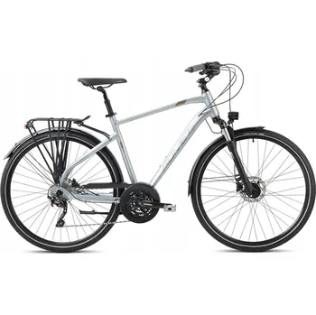 Trekingové kolo Romet Wagant 9, rám 23 palců, kola 28", šedé