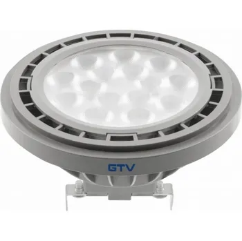 Žárovka LED žárovka AR111 G53 12,5W neutrální bílá 120st šedá GTV
