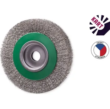 Brusný kartáč KART Kotoučový kartáč ø 150 mm - nerez