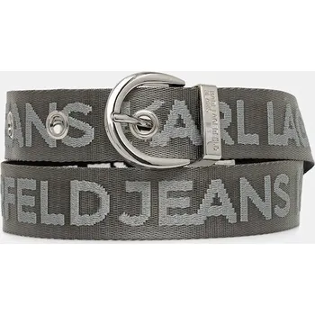 Opasek Pásek Karl Lagerfeld Jeans dámský, černá barva, A3W33142 99X, vel. 85