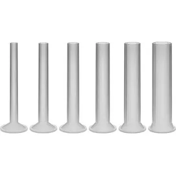 Narážecí trubky plastové, 6 kusů, průměry 14, 18, 21, 25, 29 35 mm, upínací příruba 52 mm