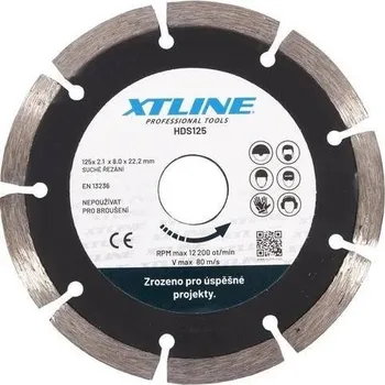 Řezný kotouč XT LINE Kotouč diamantový segmentový 150x22,2 mm