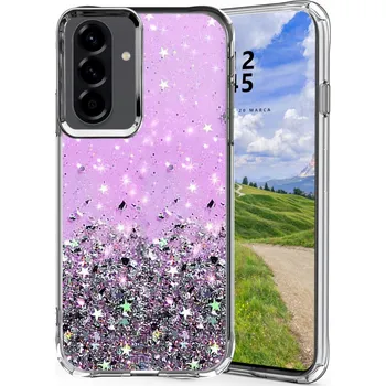 Pouzdro na mobilní telefon Zadní Kryt Radian pro Samsung Galaxy A17 5G fialový