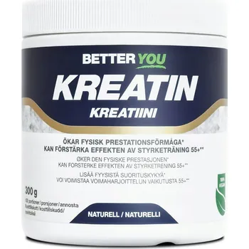 Kreatin Kreatin 300 g 100% čistý mikronizovaný kreatin monohydrát - BETTER YOU