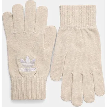 Rukavice Rukavice adidas Originals béžová barva, IY4645 01X, vel. S