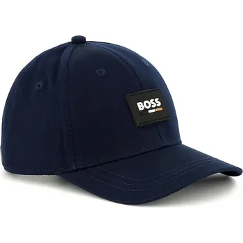 Kšiltovka Dětská bavlněná kšiltovka BOSS tmavomodrá barva, J51684 59X, vel. 52