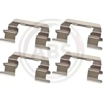 Přislušenství brzdového systému A.B.S. Sada příslušenství obložení kotoučové brzdy ABS 1669Q