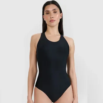 Dámské plavky 4F jednodílné plavky černé barvy velikosti XL