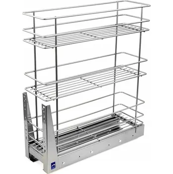 Kuchyňská skříňka Cargo koš spodní s s tlumením dovírání 15 3P NOMET stříbrný