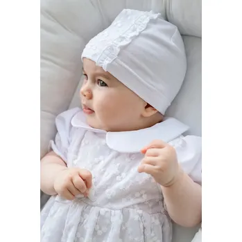 Čepice Dětská čepice Jamiks MAISIE MAISIE.Nak.glo.JLH004.G bílá 00X, vel. 38