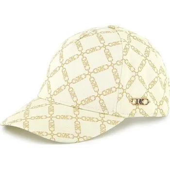 Kšiltovka Dětská bavlněná kšiltovka Michael Kors R30259 béžová 12X, vel. 54