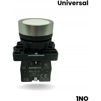 spínač Tlačítko zvedáku - bílé 1 x NO (normálně otevřené)