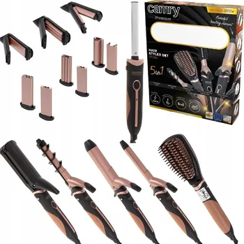 Žehlička na vlasy Kulma na vlasy s vlnkovaným efektem Camry CR2024