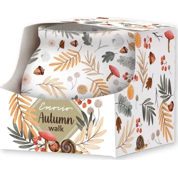 Svíčka Emocio vonná svíčka ve skle Autumn Walk 80×72 mm