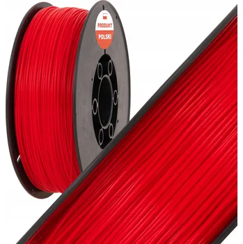 Filament Filament PlastSpaw ASA 1,75 mm 1 kg ČERVENÝ