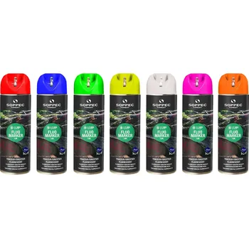 Barva ve spreji TECHNIMA SOPPEC Sprej lesnický značkovací - ZELENÁ