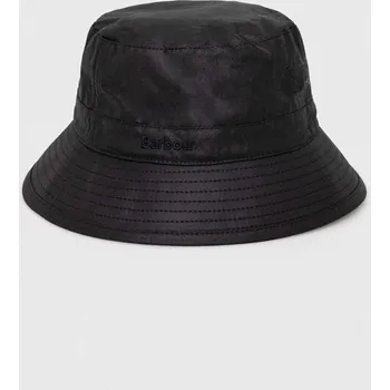 Čepice Bavlněná čepice Barbour černá barva MHA0001 99X, vel. L