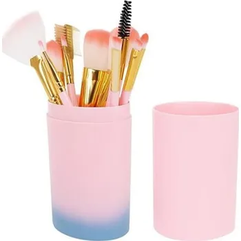 Sada štětců na Make Up 12 ks v pouzdře