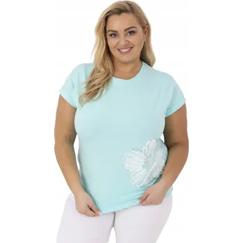 Dámská halenka RELEVANCE halenka s krátkým rukávem střih klasická velikost univerzální