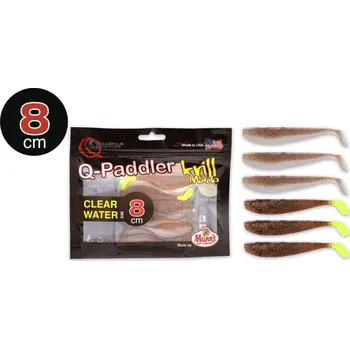 Quantum Q-Paddler Power Pack Clear Water Mix Krill 6ks 8cm Wakasagi + Brown Shiner