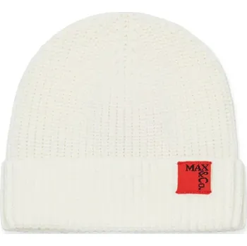 Čepice Dětská čepice s příměsí vlny MAX&Co. MAXF10F HAT MX0242 bílá 00X, vel. 56